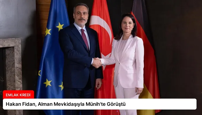 Hakan Fidan, Alman Mevkidaşıyla Münih’te Görüştü