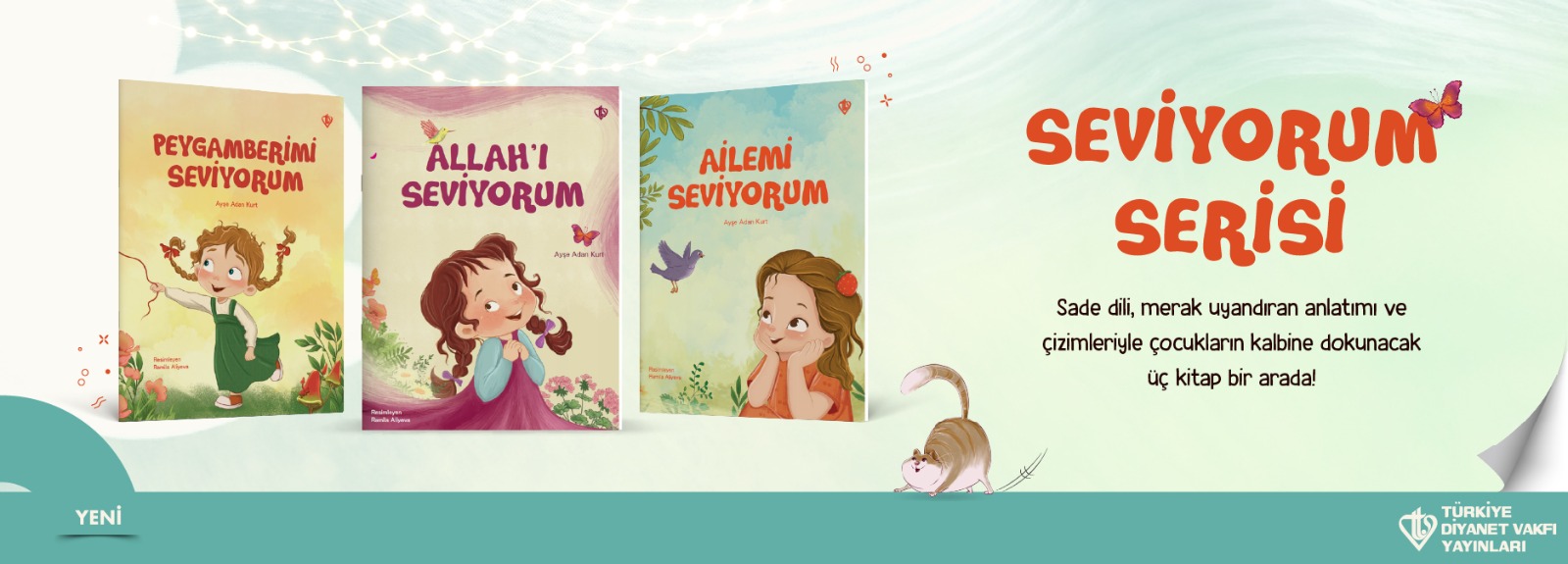 TDV Yayınları “Seviyorum” Serisi ile Çocuklar için Sevgi Temasını Merkeze Alıyor