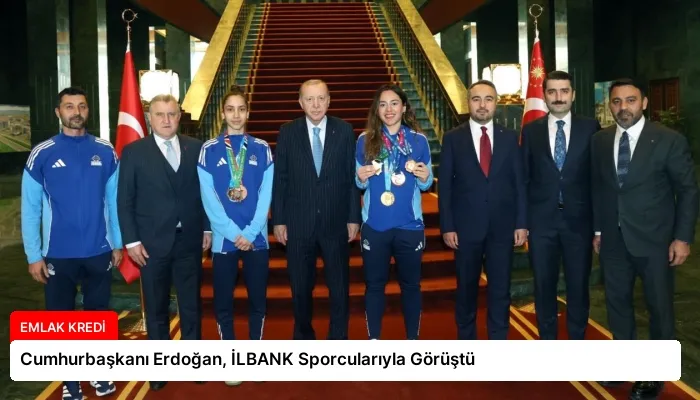 Cumhurbaşkanı Erdoğan, İLBANK Sporcularıyla Görüştü