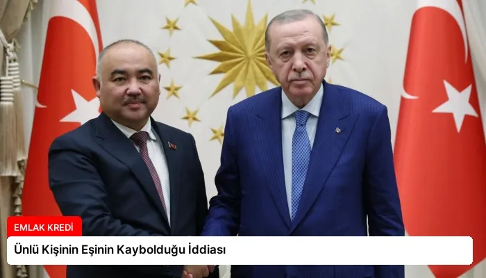 Ünlü Kişinin Eşinin Kaybolduğu İddiası