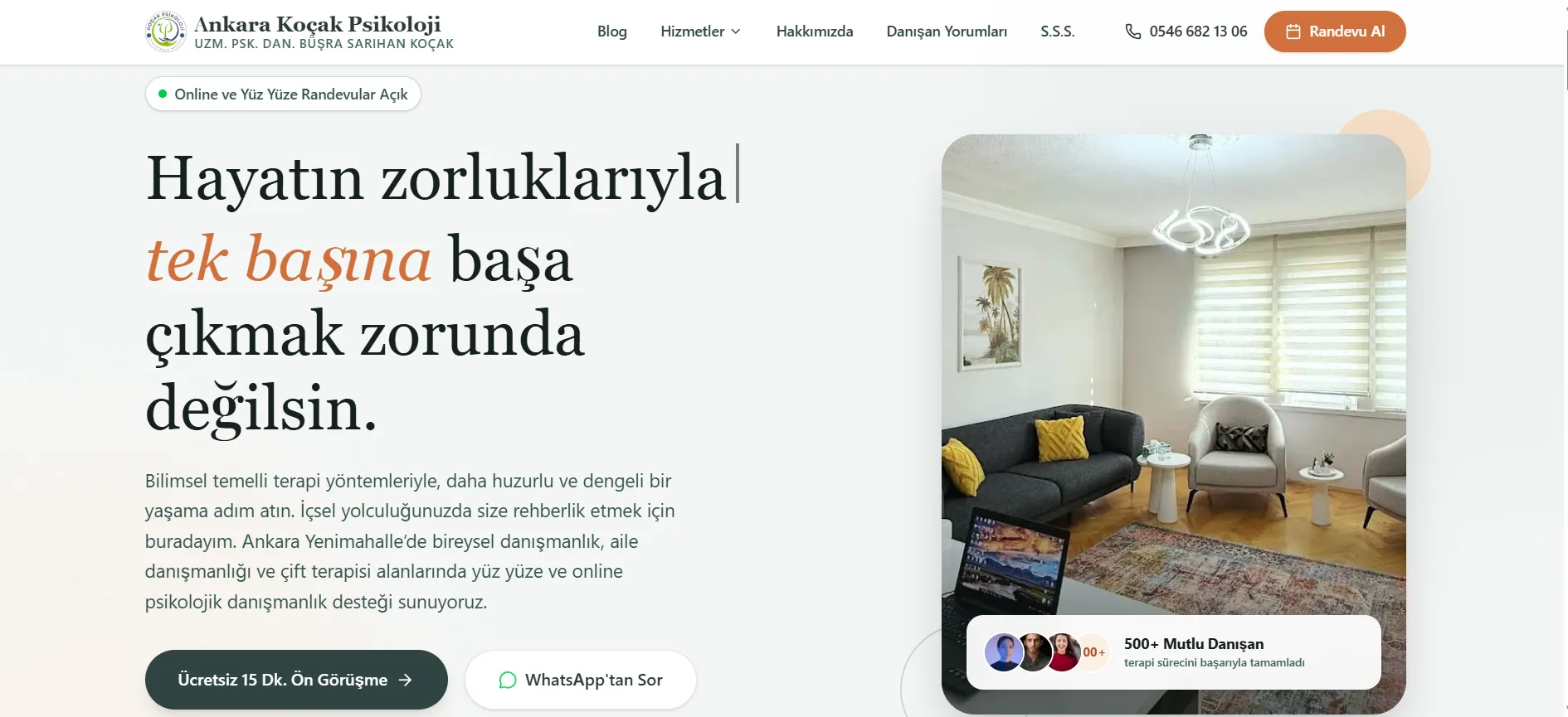 Batıkent Çift Terapisi Hizmetleri