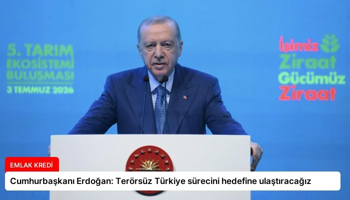 Cumhurbaşkanı Erdoğan: Terörsüz Türkiye sürecini hedefine ulaştıracağız