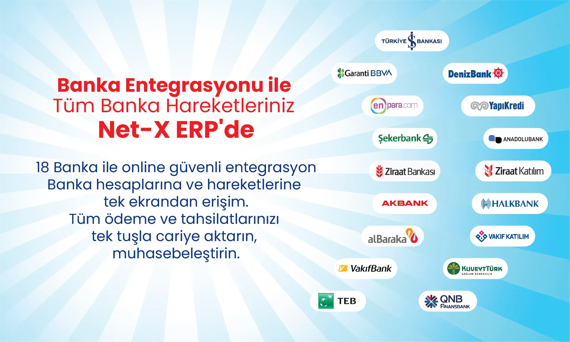 Net-X ile Banka Ekstresi Girişi Tarihe Karışıyor: 18 Banka Tek Ekranda