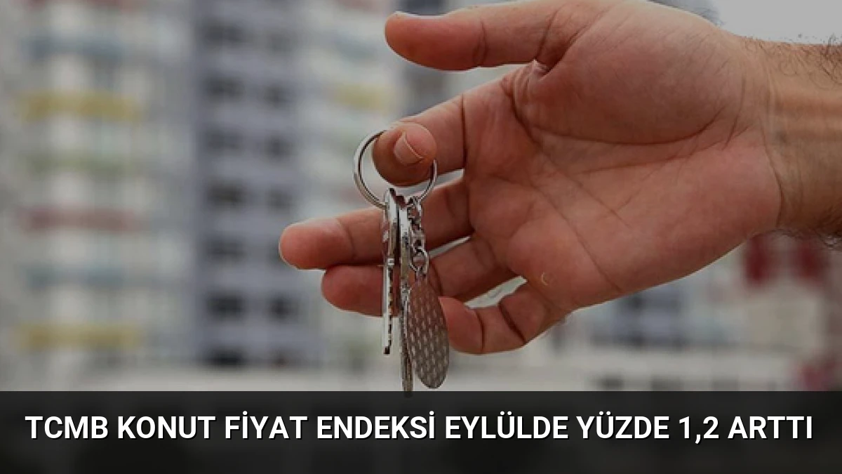 TCMB Konut Fiyat Endeksi Eylülde Yüzde 1,2 Arttı
